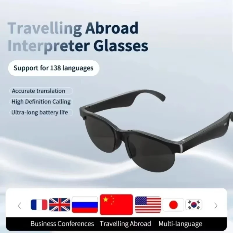 Lenovo AI Smart Translator Sun - đánh giá và giá Smart Glasses Lens