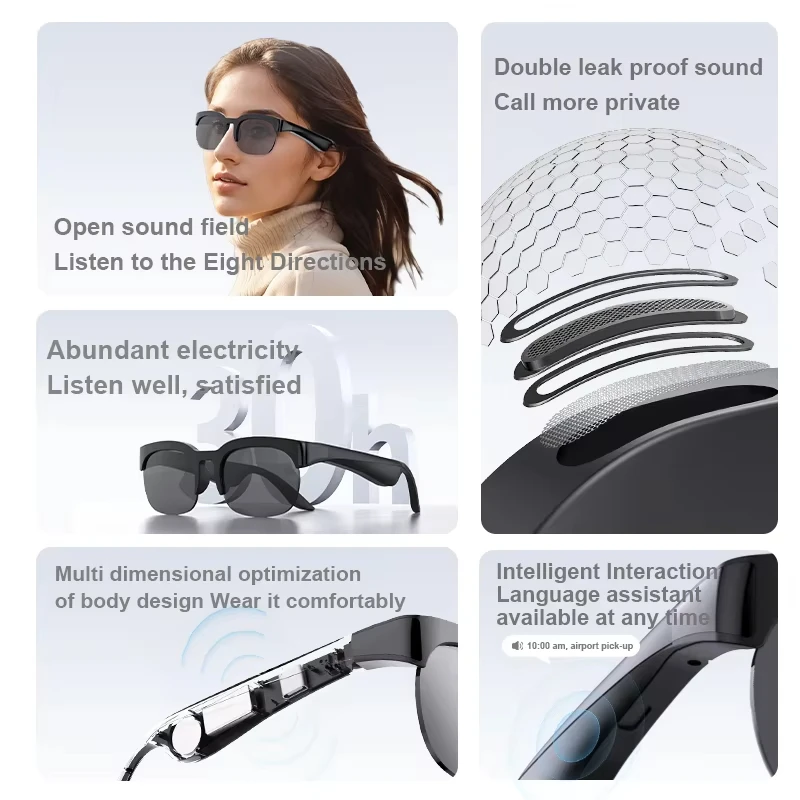 Lenovo New AI Smart Glasses Re - đánh giá và giá Smart Glasses Lens