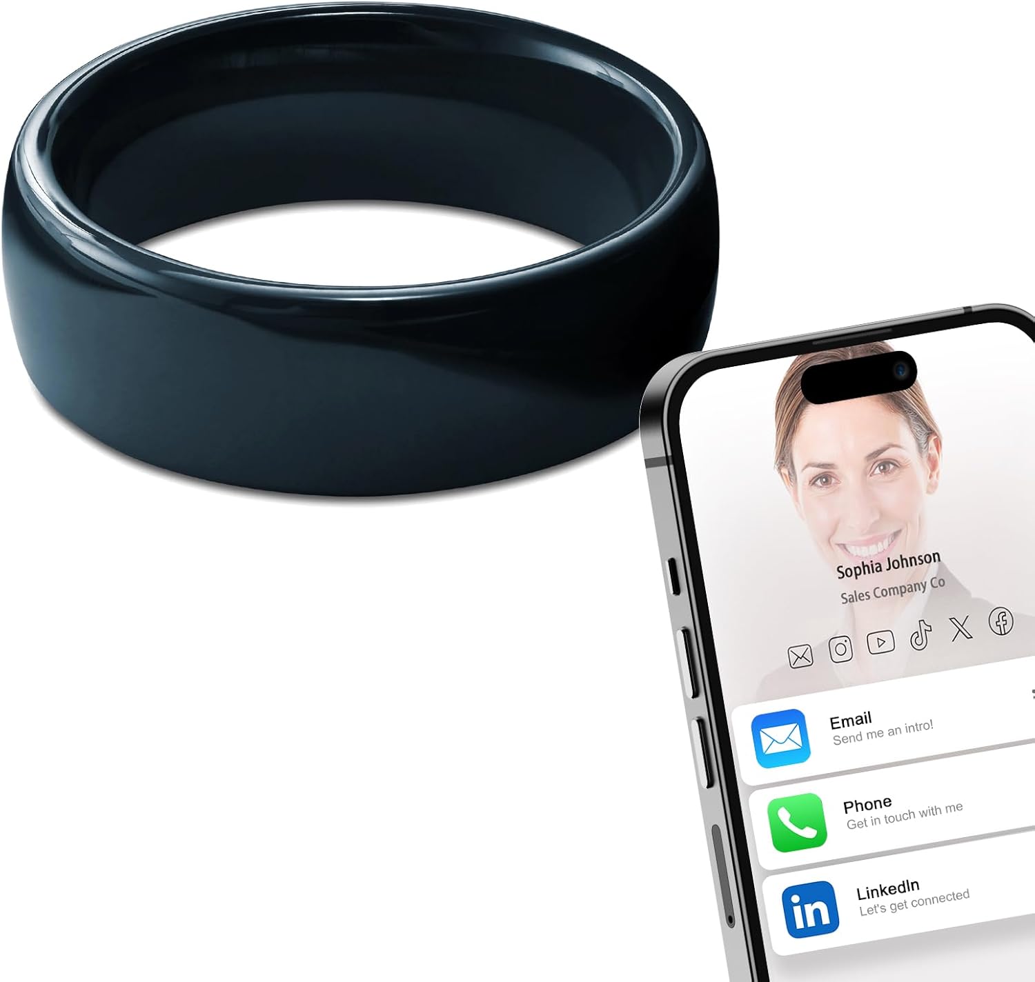 Nhẫn thông minh NFC Ntag215, t - đánh giá và giá Smart Ring Nfc Pay